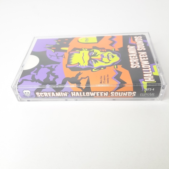 1997 Screamin Sounds of Halloween Cassette Tape Horror Scary Sound Effects FX - Picture 5 of 9